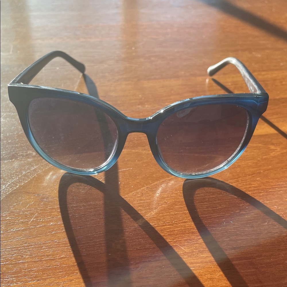 Fossil Blue Acetate Sunglasses – $40 good used condition